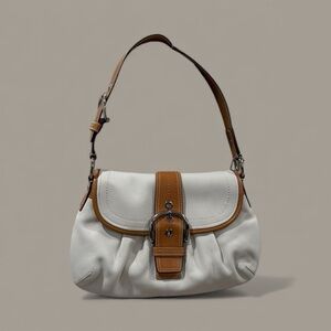 2010 Coach Soho Full-Grain Leather Shoulder Bag F15204 w/ COA near vintage